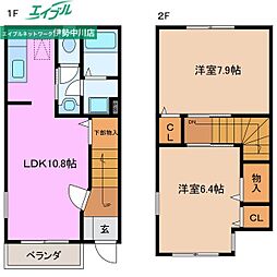 花メゾンＡ 1階/-