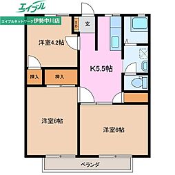 パナハイツ山口I 2階/-