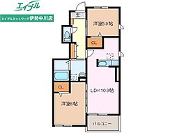 ピース　ガーデン　Ａ 1階