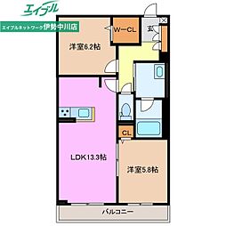 シャーメゾンステージ殿町 2階