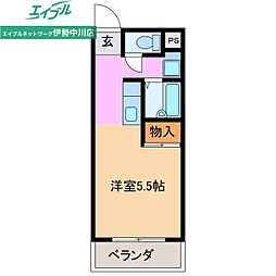 ビラ・ウィング 2階