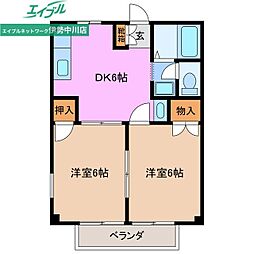ファミール大口 A棟 2階/-