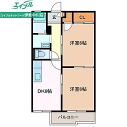 ヴィラコスモ　II 2階