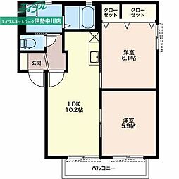 パークハイム　A 2階
