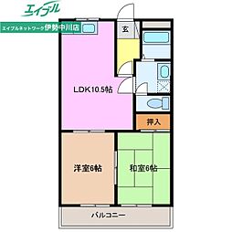 ダイヤマンションＡ・Ｂ棟 2階