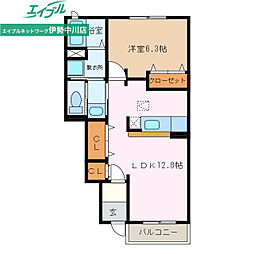 パストラーレ涼 A棟 1階