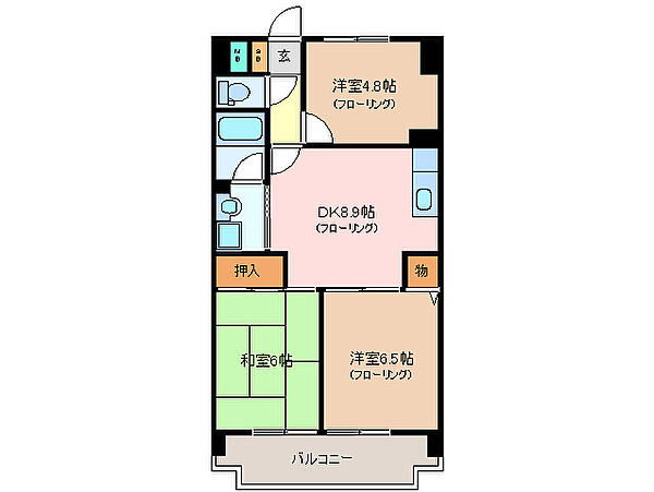 同じ建物の物件間取り写真 - ID:224004611338