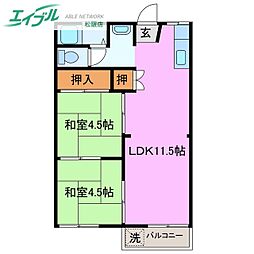 石津ハイツ 2階