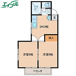 コーポ花梨 2階