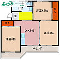 ビレッジハウス井村2号棟3階3.7万円