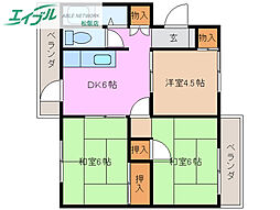 パークテラス 3階/-