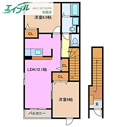 花メゾンＣ 2階
