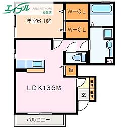 アベニール小黒田　B 1階