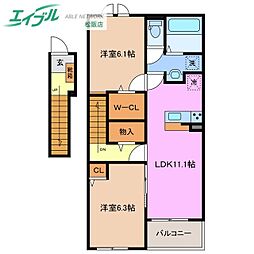 カリーノ　リヴェルタ 2階