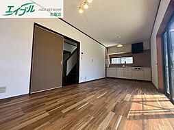 多気郡明和町大堀川新田貸家 1階3LDKのリビング/ダイニング