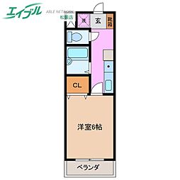 パルテンザ松阪2 2階/-