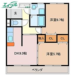 メルベーユ 3階