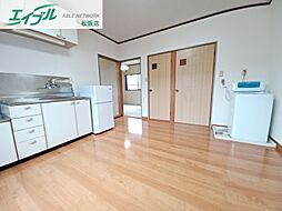 コーポなかご 2階2DKのリビング/ダイニング