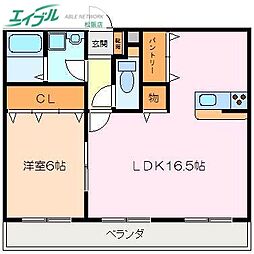 メゾンママ 1 1階