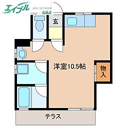 上村様共同住宅 1階