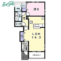 ルシヨン B棟 1階