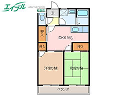 ひまわりハイツ 1階/-