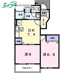 メゾン　アンジュＡ棟 1階/-