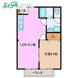 プリムヴェール 2階
