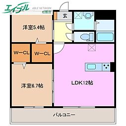 レジデンス西松 3階/-