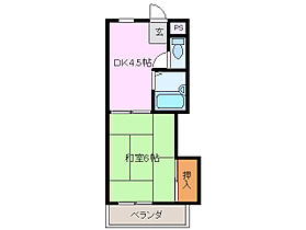 三重県津市東丸之内（賃貸アパート1DK・2階・23.10㎡） その2