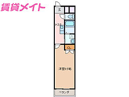 JR紀勢本線 高茶屋駅 徒歩20分 2階/-