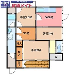 JR紀勢本線 六軒駅 徒歩24分