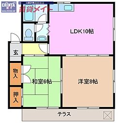 近鉄名古屋線 津新町駅 徒歩15分
