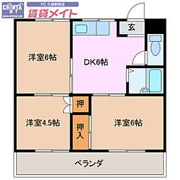 近鉄名古屋線 津新町駅 徒歩11分