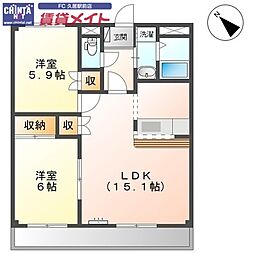 近鉄名古屋線 伊勢中川駅 徒歩7分