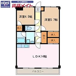 近鉄名古屋線 久居駅 徒歩14分