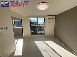 近鉄名古屋線 久居駅 徒歩20分の賃貸アパート 2階2LDKのリビング/ダイニング