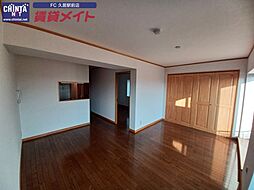 近鉄山田線 伊勢中川駅 徒歩4分の賃貸マンション 3階2LDKのリビング/ダイニング