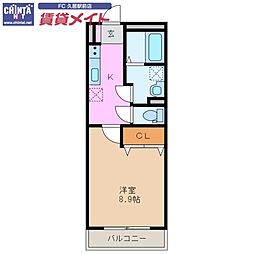 近鉄名古屋線 津駅 徒歩18分