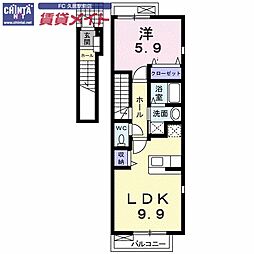 近鉄山田線 伊勢中川駅 徒歩10分