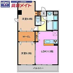 近鉄名古屋線 津新町駅 徒歩10分
