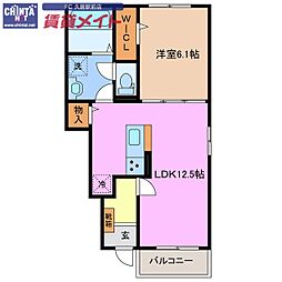 JR紀勢本線 阿漕駅 徒歩5分 1階/-