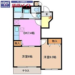 近鉄名古屋線 伊勢中川駅 徒歩10分