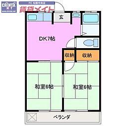 近鉄山田線 東松阪駅 3.6km