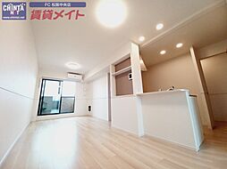 近鉄山田線 斎宮駅 徒歩20分の賃貸アパート 2階2LDKのリビング/ダイニング