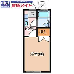 近鉄山田線 東松阪駅 徒歩20分