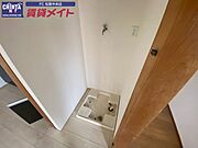 室内洗濯機置き場もあります