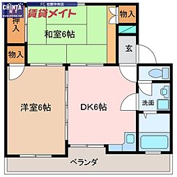 レーベンハイツ中部 1階