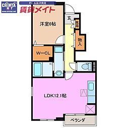 JR紀勢本線 松阪駅 バス9分 バス駅部田下車 徒歩35分