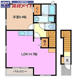 近鉄山田線 松阪駅 徒歩35分